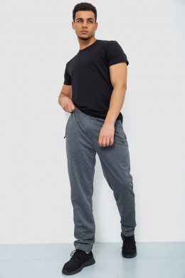 Спорт чоловічі штани, колір сірий, 244R41627