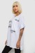 Футболка женская с принтом, цвет белый, 244R2501 Футболка женская с принтом, цвет белый, 244R2501