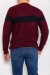 Свитер мужской, цвет бордовый, 161R730