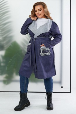 Кардиган женский, цвет синий, 257R5012