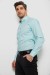 Рубашка мужская с принтом, цвет мятный, 214R7074