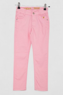 Джинси для дівчаток  -уцінка, колір рожевий, 247R10018-U-8