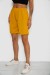Шорти жіночі однотонні, колір гірчичний, 238R57820 Шорти жіночі однотонні, колір гірчичний, 238R57820