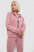 Спортивный костюм женский на флисе, цвет розовый, 257R86-1