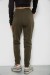 Спортивні штани жіночі на флісі, колір хакі, 238R57013