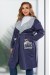 Кардиган женский, цвет синий, 257R5012