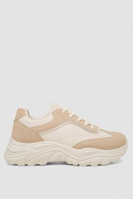 Кроссовки жеснкие, цвет бежевый, 248RA170-3R