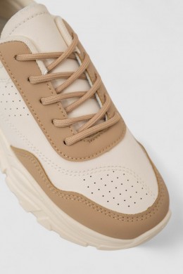 Кросівки жіночі, колір бежевий, 248RA70-65