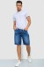 Джинсові шорти чоловічі, колір синій, 244R5A-050 Джинсові шорти чоловічі, колір синій, 244R5A-050