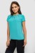 Блуза однотонная, цвет бирюзовый, 230R112 Блуза однотонная, цвет бирюзовый, 230R112