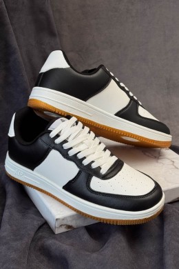 Кросівки чоловічі, колір біло-чорний, 248RHB710