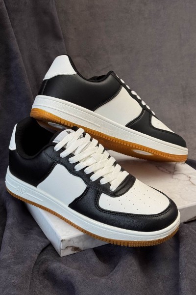 Кросівки чоловічі, колір біло-чорний, 248RHB710