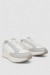 Кроссовки женские, цвет бело-серый, 248RCX213