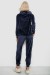 Спортивный костюм женский велюровый, цвет синий, 241R1530-5 Спортивный костюм женский велюровый, цвет синий, 241R1530-5