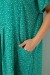 Сукня жіноча з принтом, колір зелений, 214R209-5