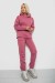Спортивный костюм женский на флисе, цвет пудровый, 257R88