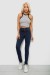 Джинси жіночі однотонні Skinny, колір синій, 244R502-5
