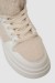 Кроссовки женские зимние на меху хайтопы, цвет белый, 248RLM30 Кроссовки женские зимние на меху хайтопы, цвет белый, 248RLM30