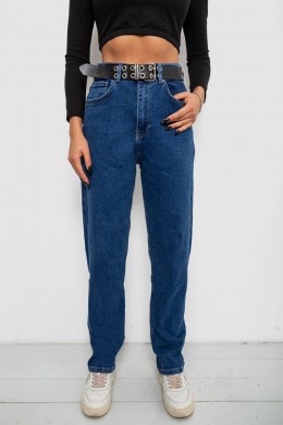 Джинсы женские MOM, цвет синий, 244R001123