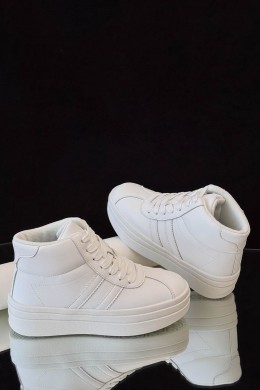 Кроссовки женские демисезонные, цвет белый, 248RWA160