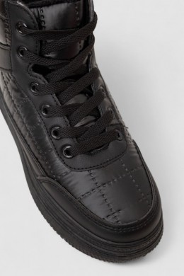 Кросівки жіночі зимові, колір чорний, 248RBB09