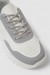 Кросівки жіночі, колір біло-сірий, 248RA70