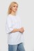 Футболка женская однотонная, цвет белый, 244R2023