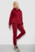 Спортивный костюм женский на флисе, цвет бордовый, 257R88 Спортивный костюм женский на флисе, цвет бордовый, 257R88