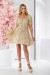 Платье женское с принтом софт, цвет персиковый, 257R811 Платье женское с принтом софт, цвет персиковый, 257R811
